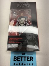 In Hand Hasbro Star Wars Black Series Clone Captain Rex 59 W Protector