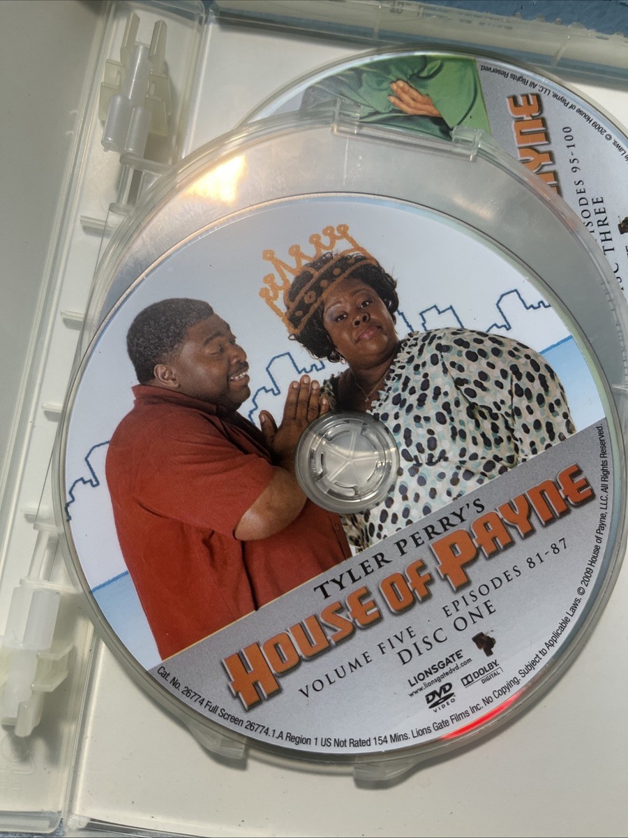Tyler Perrys House of Payne, Vol. 5 (DVD, 2010, 3-Disc Set