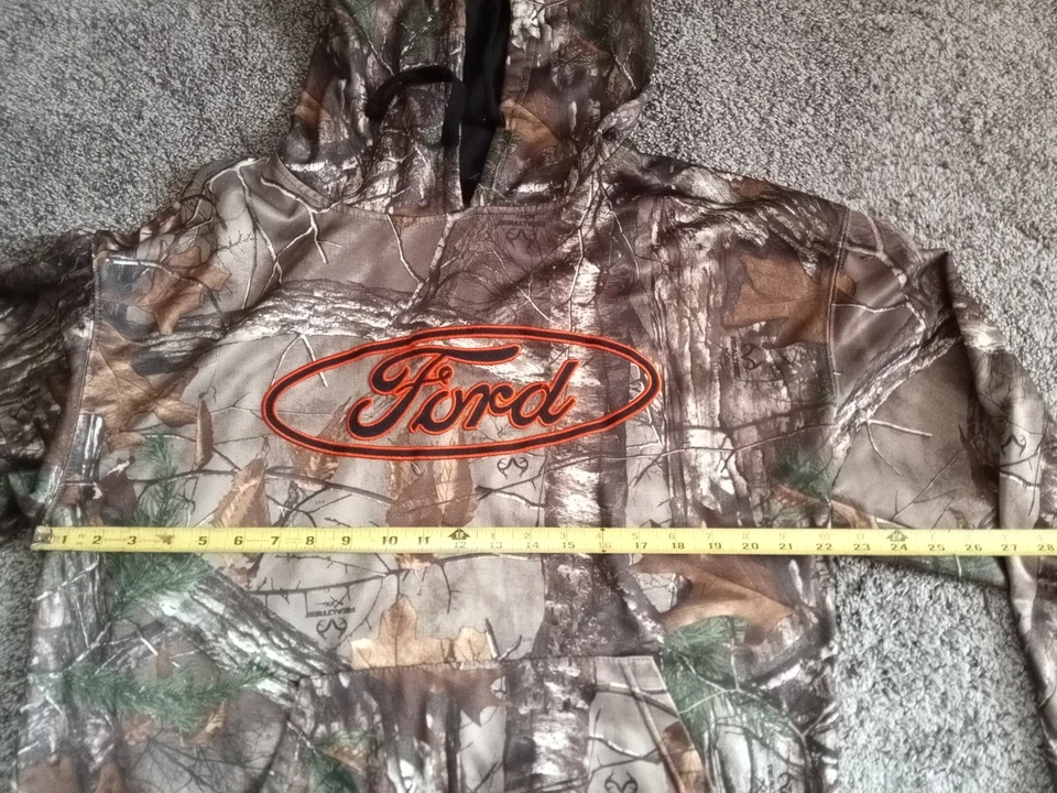 Sudadera con Capucha FORD Camuflaje Camuflaje Para Hombre Talla XL Licencia Oficial. Foto 3 de 4