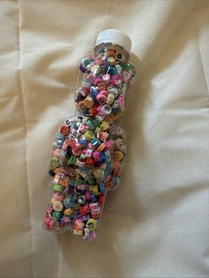 Fimo Beads Assorted Destash Bear Bottle Full