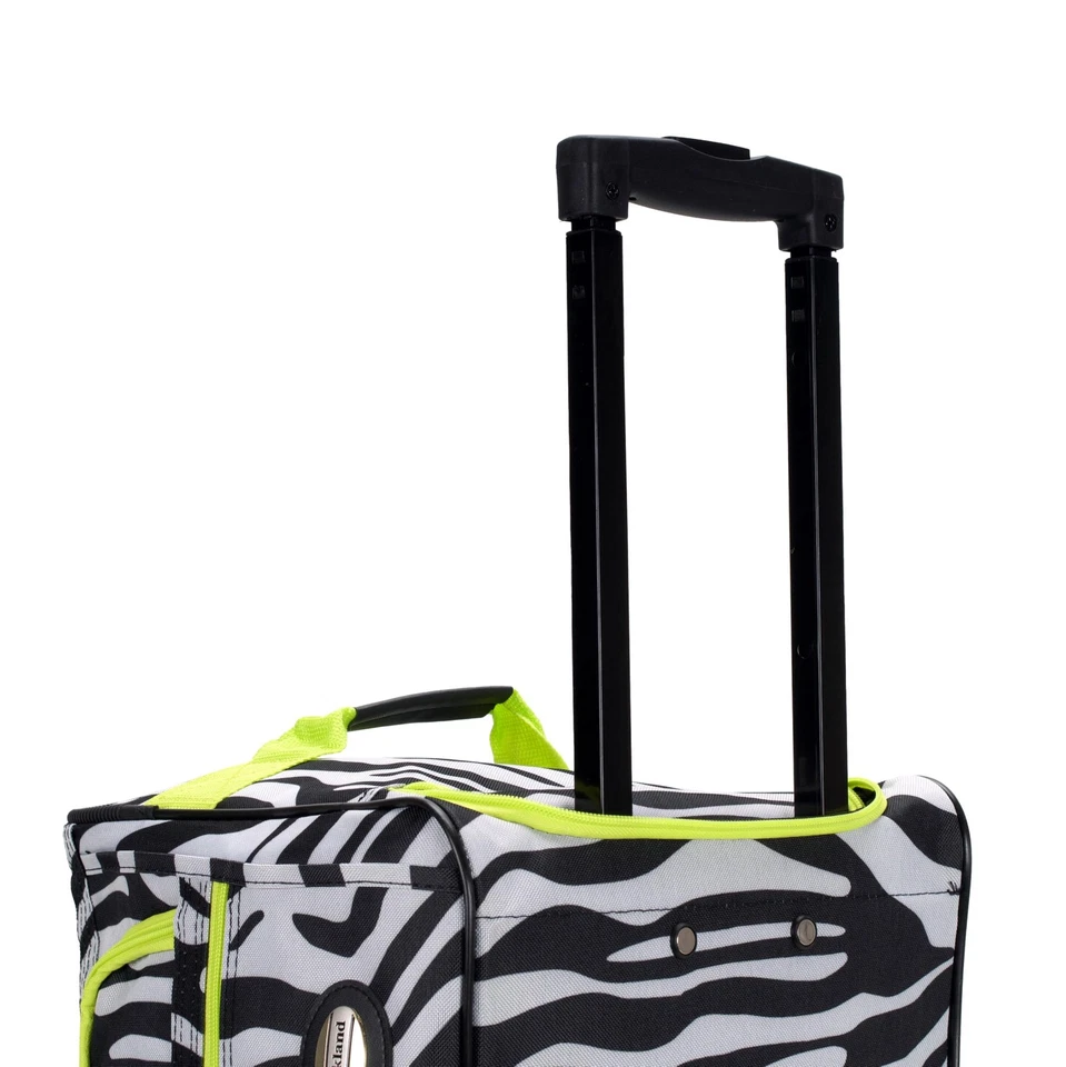 Rolling Duffel Bag Gym Sports Travel Backpack Trolley Luggage Bag — 第 4/4 张图片