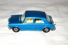 VG 1966 Matchbox SF Transitional #64 MG 1100, Blue with White Interior & Tow