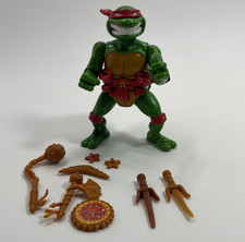 Storage Shell Raphael Teenage Mutant Ninja Turtles 1991 Playmates 99  Complete