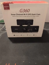 3 Channel 2K WiFi GPS, Voice Control Front and Rear Mini Car Dual Dash Camera