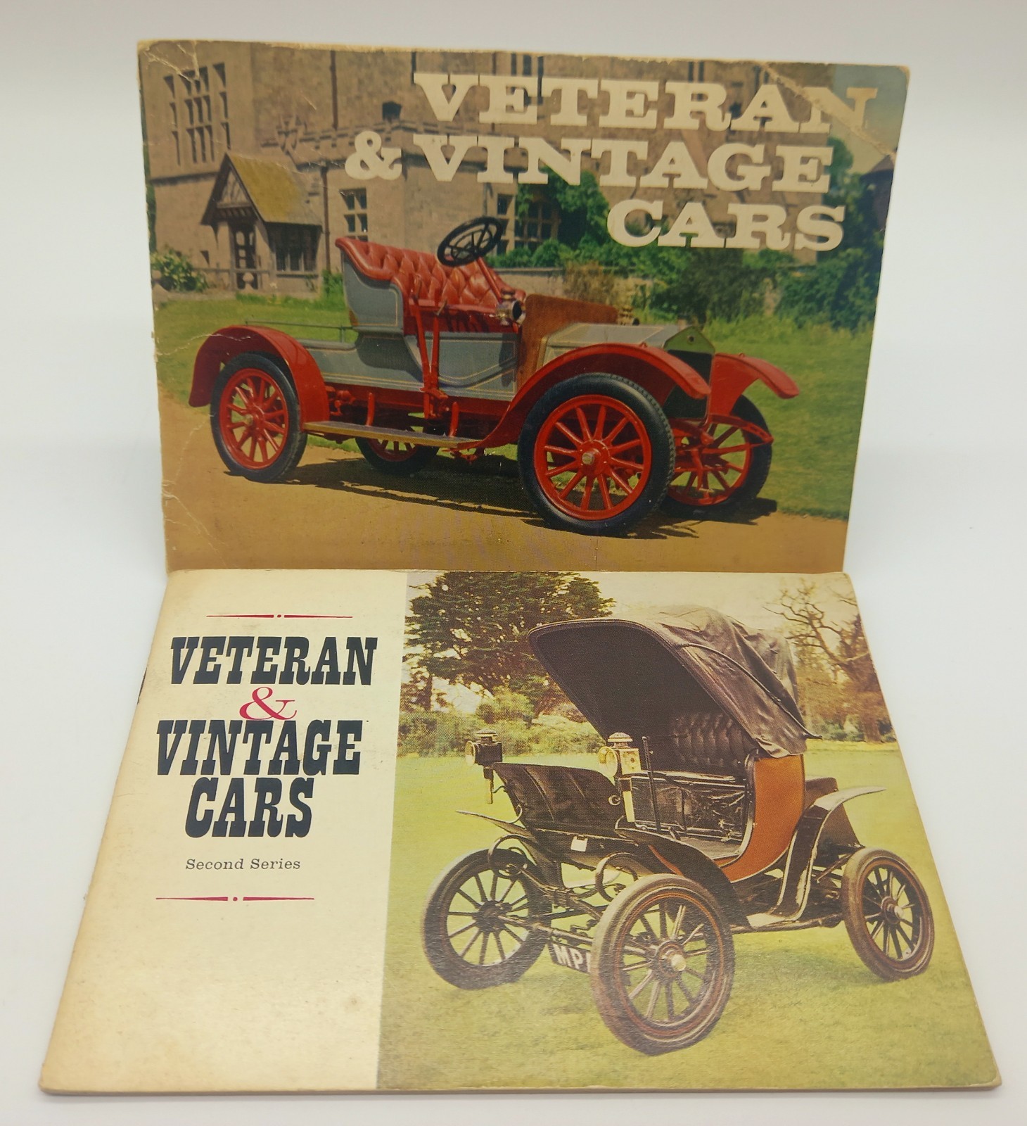 1965 Montagu Motor Museum Veteran Vintage Cars COMPLETE SETS 1 & 2 Trade Cards