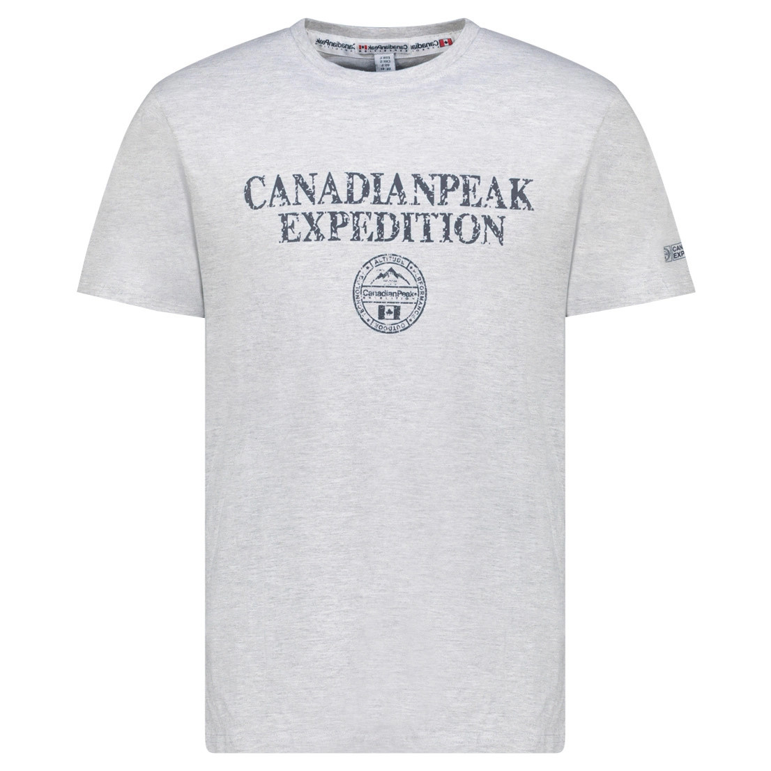 Canadian Peak JVICKEAK Herren Grau T-shirt Alltag RBMSZ1313H/CP-GRIS MÉLANGÉ