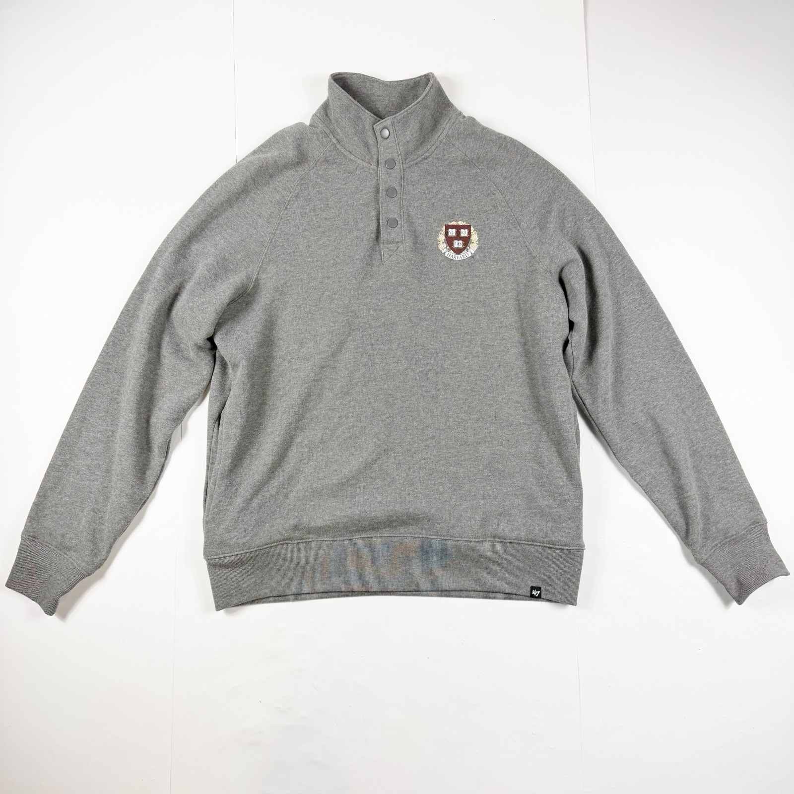 ‘47 Grey Harvard Pullover Large - image 1