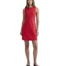 Everlane Dream 90’s Sleeveless Shift Dress Womens Size XL Classic Red