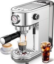Espresso Machine with Milk Frother 20 Bar High Presure Professional Maker atatix
