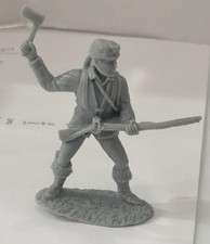 LOD Enterprises CHARACTER FIGURE DANIEL BOONE 1 FIGURE GRAY