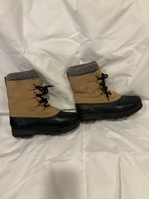 Sorel Women's Waterproof Duck Boots, Removable Insulated Wool Liner, Sz 9