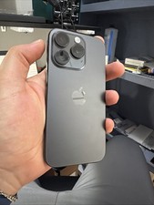 Apple iPhone 15 Pro - 256 GB - Black Titanium (Unlocked) for sale
