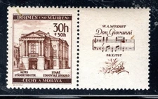 BOHEMIA & MORAVIA CZECHY STAMP MINT NEVER HINGED  LOT 1603CF