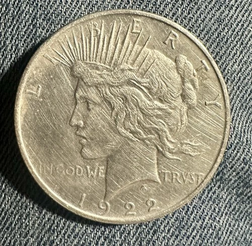 1922 - Peace Dollar- BUYER TO VERIFY MINT