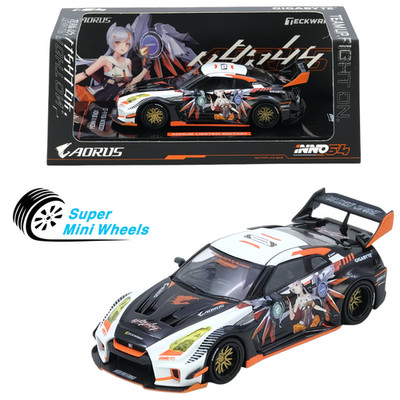 INNO64 1:64 Nissan GT-R R35 Widebody Aorus x INNO64