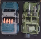 Hasbro GI Joe Vehicle Lot Ninja Combat Cruiser + V.A.M.P. Mark II Gunner Jeep