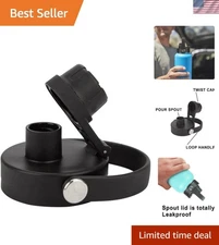Flexible Wide Mouth Lid for Hydro Flask - Perfect for 12-64 Oz Bottles