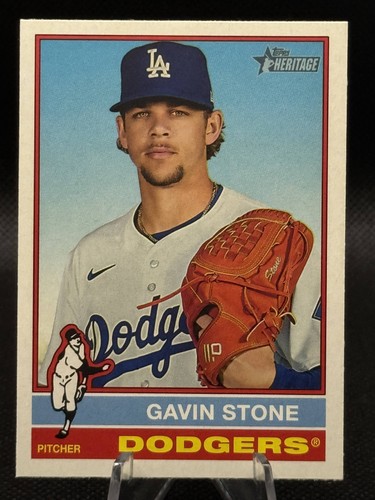 2025 Topps Heritage #439 Gavin Stone | Baseball Card