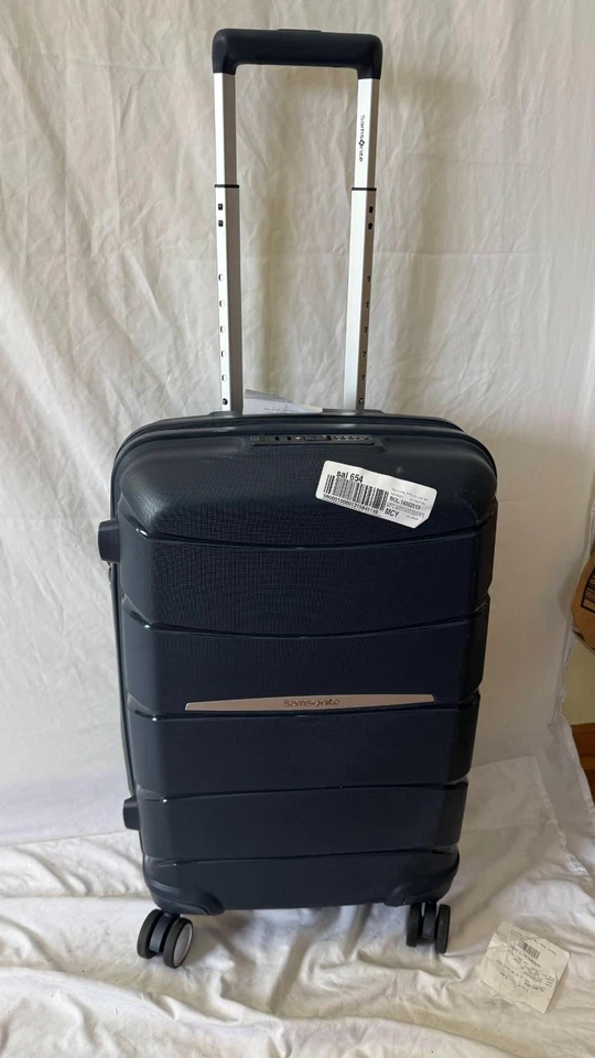 $440 SAMSONITE Outline Pro Equipaje de Mano 21" Spinner Maleta Rígida Azul Tsa Foto 2 de 4