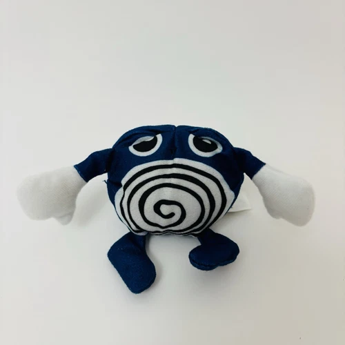 Vintage Pokémon Burger King Mini Beanie 1999 PoliWhirl Beanbag Plush Nintendo