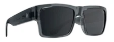 Spy Optic CYRUS Sunglasses - Translucent GUNMETAL / Gray GUNMETAL Spectra NEW