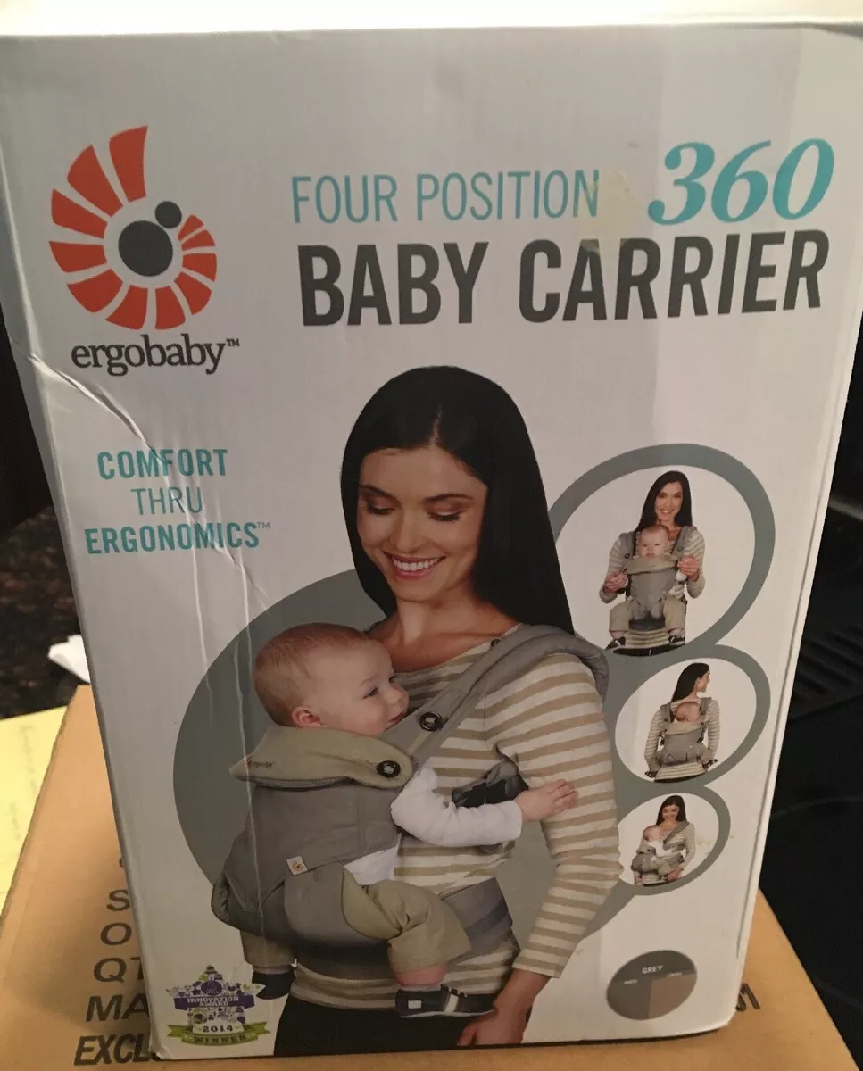Ergobaby 4 position hot sale 360 carrier grey