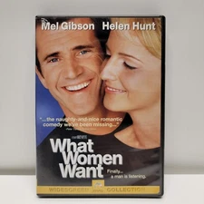 What Women Want DVD Movie Widescreen Collection Mel Gibson & Helen Hunt