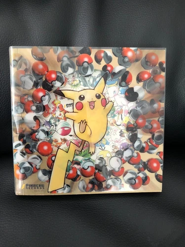 Pokemon Pikachu Records CD Best Collection NO Promo Card 1998 Used Japanese