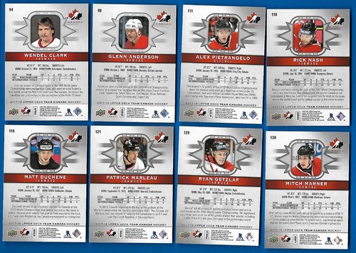 2017-18 TEAM CANADA CANADIAN TIRE, BLACK CANVAS OPC & EXCLUSIVES /100 SEE LIST - Picture 211 of 229