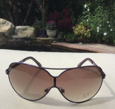 ARMANI EXCHANGE SUNGLASSES SHIELD  PURPLE  AX165/S Y2N LW DARK PURPLE STEMS NEW