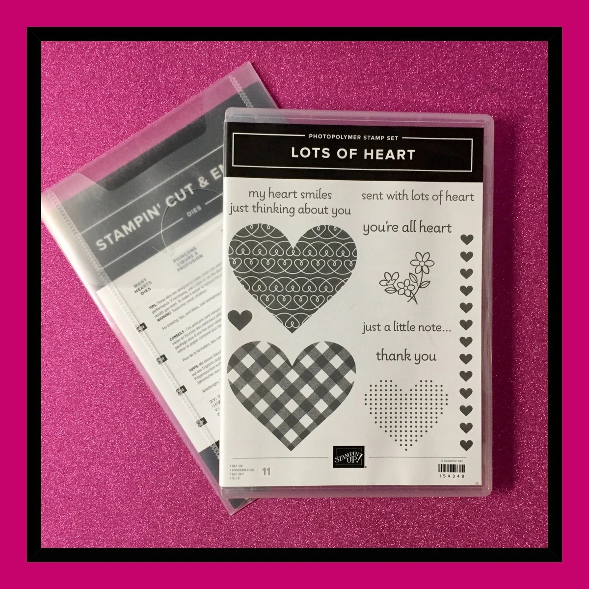 Stampin' Up! Love & Hearts Craft Stamps for sale | eBay