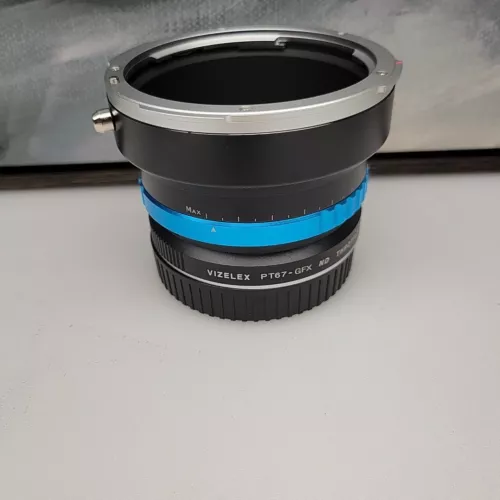 Vizelex ND Throttle Lens Mount AdapterCompatible with Pentax 6x7 (P67, PK67)