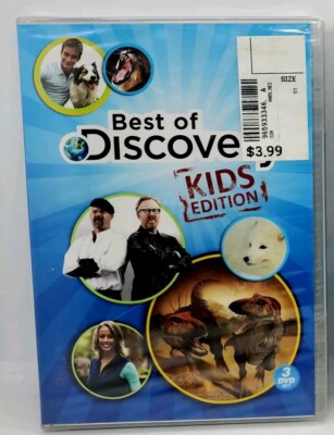 Brand New! Best of Discovery: KIDS EDITION (3-DVD Disc Set 2010) Factory Sealed!
