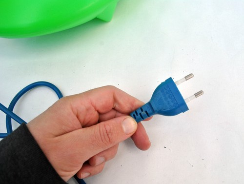 Vintage IKEA Löv lamp, UFO Balloon lamp green blue - Picture 4 of 7