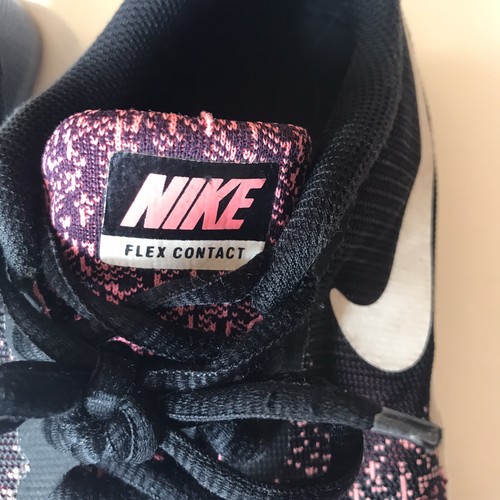 Nike Flex Contact Laufschuhe Turnschuhe Größe 5Y 917937-001 schwarz pink - Bild 2 von 12