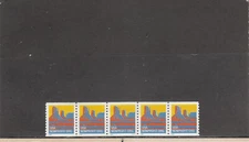 UNITED STATES 2902 MNH PLATE STRIP 5 PLATE S111 2019 SCOTT CATALOGUE VALUE $1.10