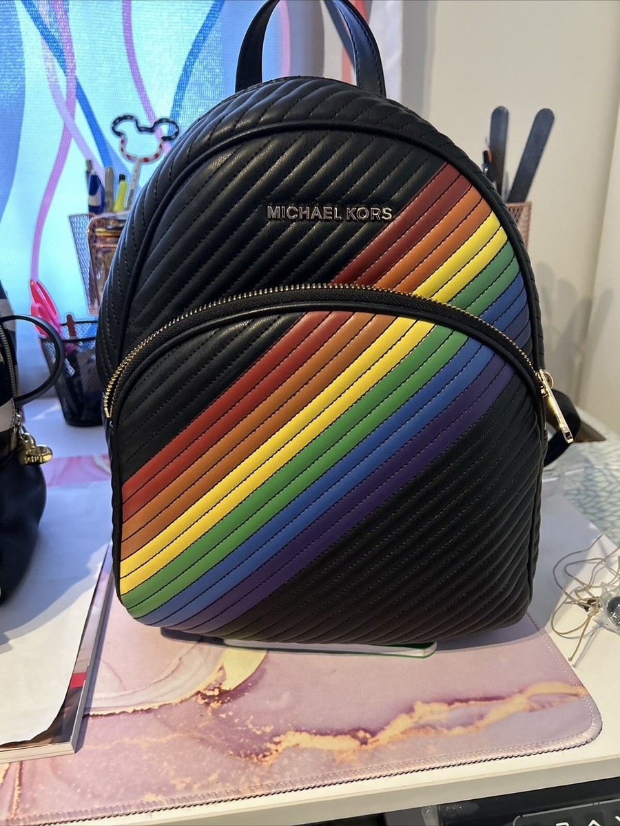 michael kors rainbow backpack | eBay display picture 2