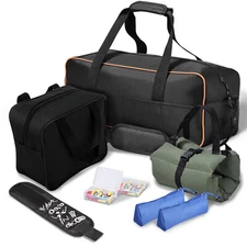 20 Inch Tool Bag Kit Set, 1680 Denier Fabric Tool Bag with Adjustable Shoulde...