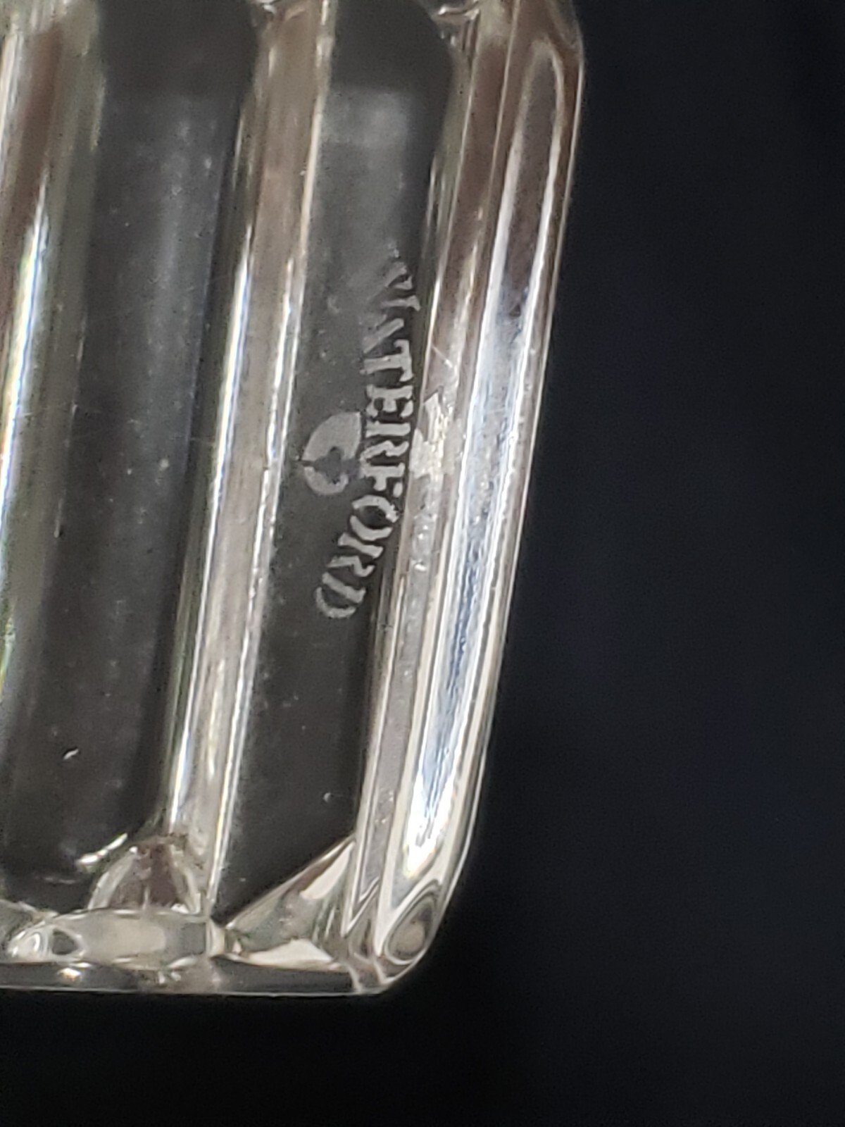 Waterford Crystal Number One 1 Paperweight Figurine 5" eBay