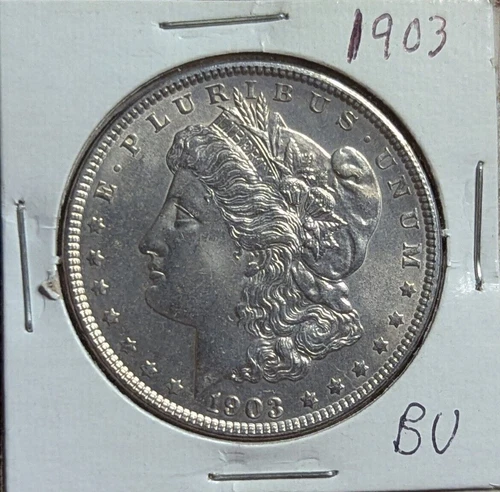 1903 P BU GEM MORGAN SILVER DOLLAR