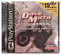 Dave Mirra Freestyle Bmx Maximum Remix (ps1, 2000) Brand Sealed - Nice Dave Mirra Freestyle Bmx Maximum Remix (ps1, 2000) Brand Sealed - Nice