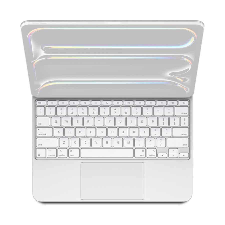 13インチiPad Pro（M4）用Magic Keyboard英語ホワイト Magic Keyboard for iPad Pro 13‑inch (M4) - US English