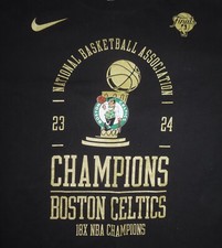 Nike 2024 BOSTON CELTICS Champions FINALS XL T-Shirt JAYSON TATUM JAYLEN BROWN
