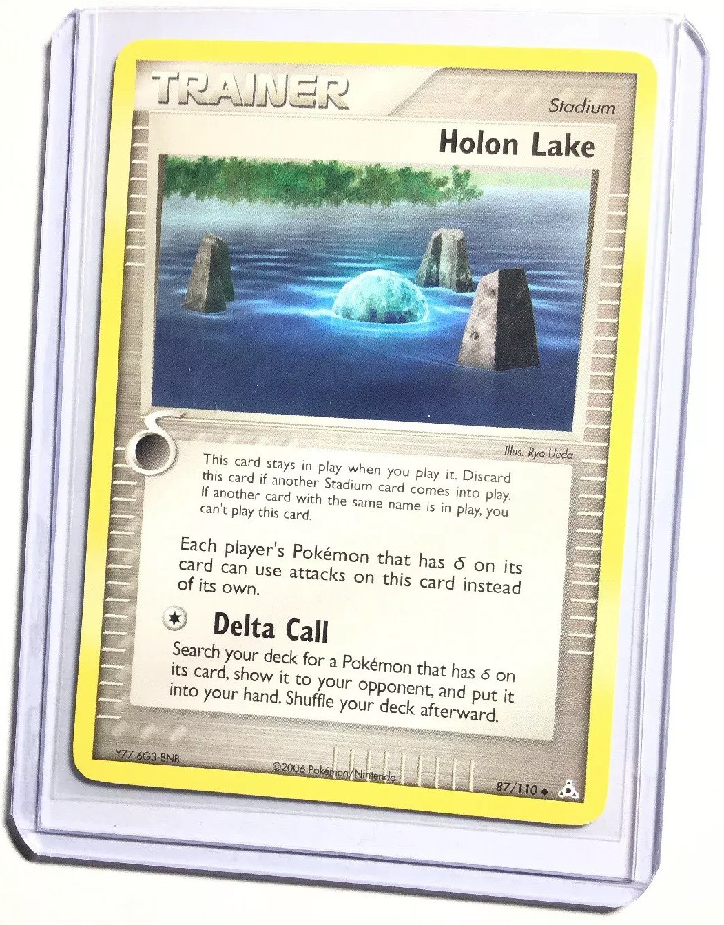 HOLON LAKE - 87/110 - EX Holon Phantoms - Uncommon - Pokemon Card - NM