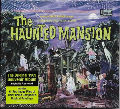 WALT DISNEY RECORDS......THE HAUNTED MANSION........NEW SEALED SOUVENIR CD