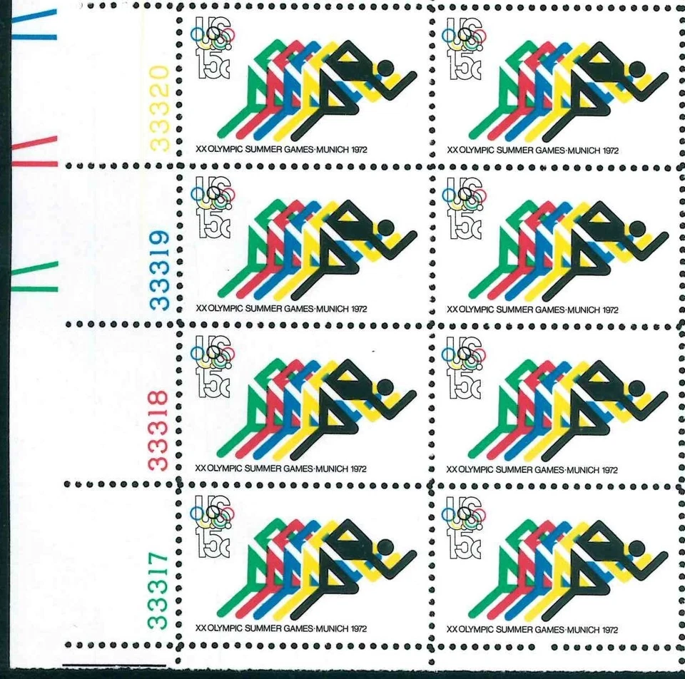 Scott #1462 15¢ Olympic Runner Mint Sheet MNH  CV $20.20 - Image 3 of 3