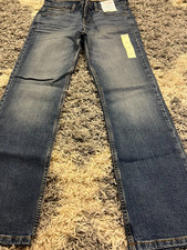 Cat  Jack Blue Snap-shut Bootcut Pants Boys Size 14