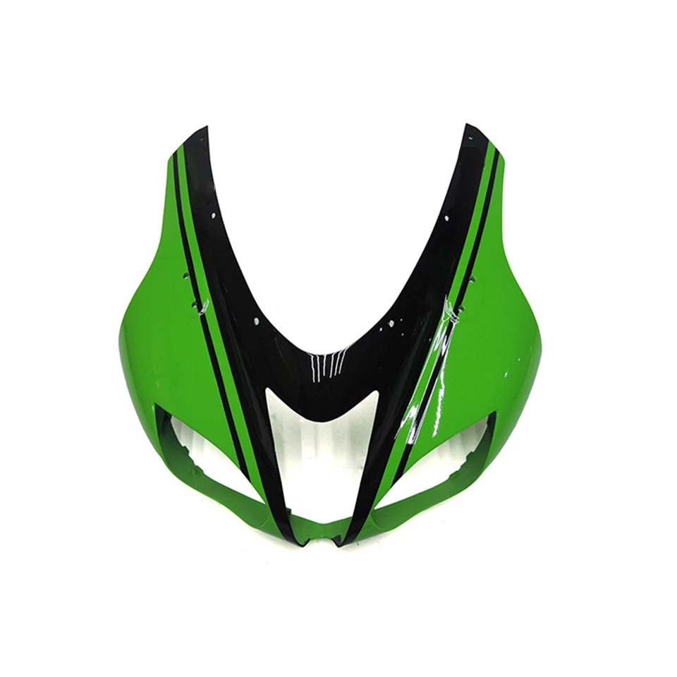 Kit de carenado verde negro para Kawasaki ZX6R 2007 2008 Ninja 636 carrocería de inyección Foto 3 de 4