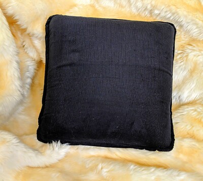 Massage Cushion / Pillow - Pressure Activated & Portable - Black