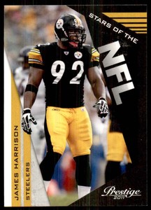 11 Prestige Stars Of The Nfl James Harrison 24 Ebay